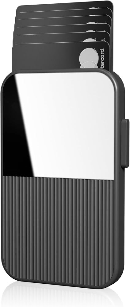 Fidelo Slim Wallet for Men – RFID Blocking Minimalist Credit Card Holder with Sliding Pop-Up De... | Amazon (US)