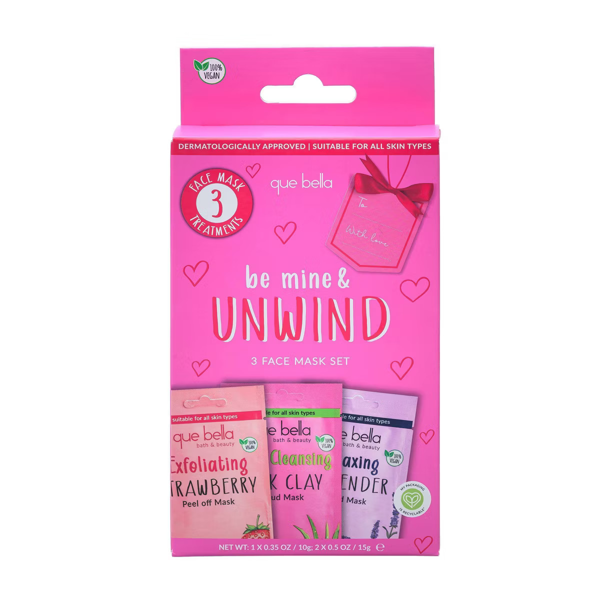 Que Bella Be Mine & Unwind - 3pc | Target