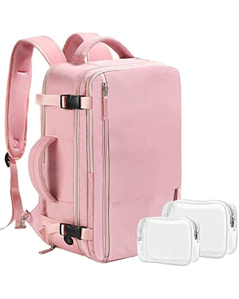 Hanples Extra Large Travel Backpack for Women as Person Item Flight Approved, 40L Carry On Backpa... | Amazon (US)