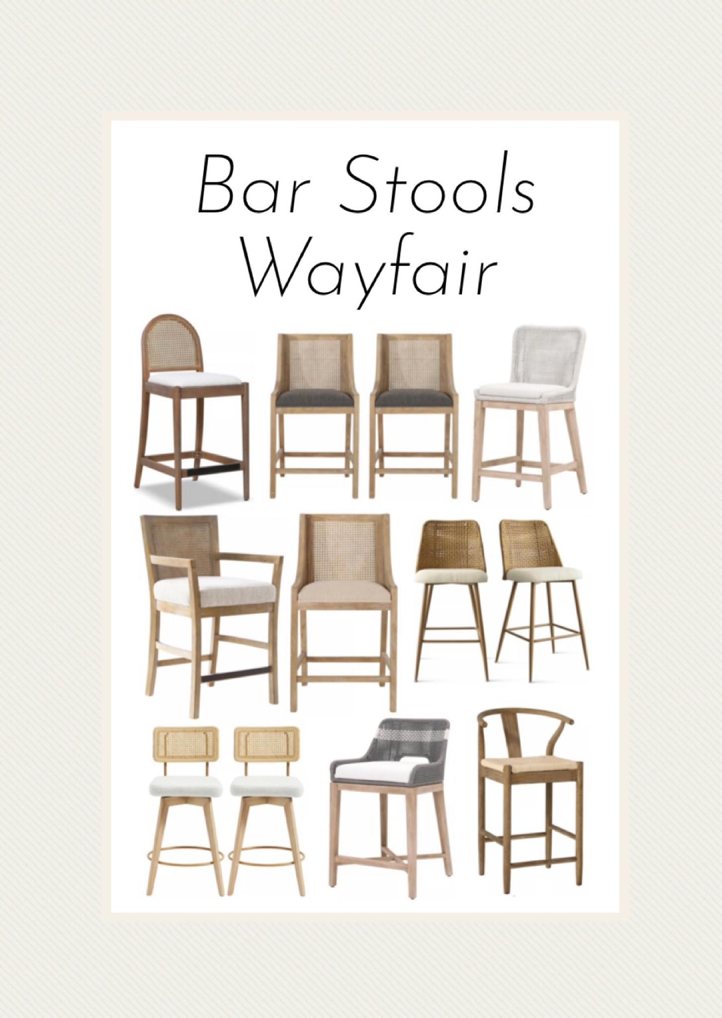 Gorgeous kitchen barstools from Wayfair for your home 🏡 

#kitchen #barstool

#LTKHome #LTKSeasonal