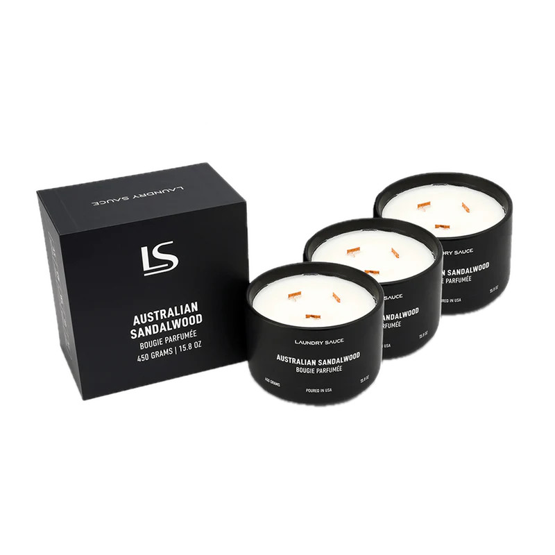 Luxury 3-Wick Candle, 3 Pack | Laundry Sauce