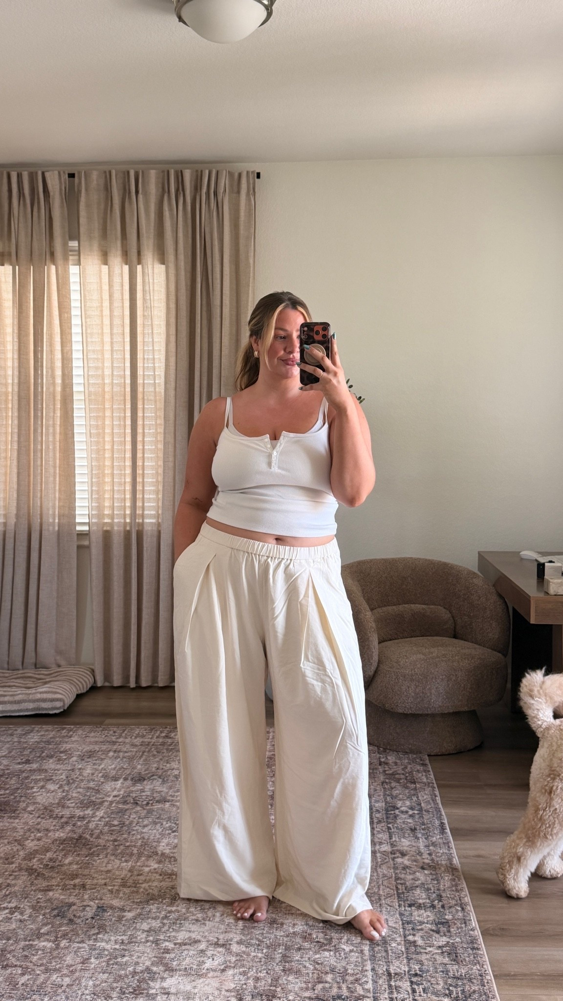 Comfy ootd!! Wearing an xl in the top & an xl long in the pants

#LTKootd #LTKMidsize #LTKTall