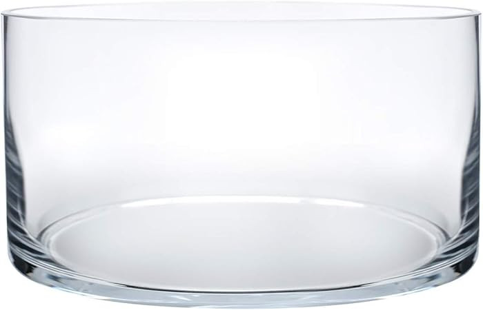 Royal Imports Flower Glass Vase Decorative Centerpiece for Home or Wedding - Cylinder Shape, 4" T... | Amazon (US)