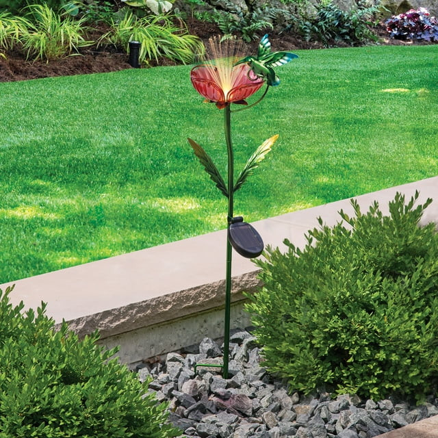 Better Homes & Gardens Solar Rose Stake Light | Walmart (US)