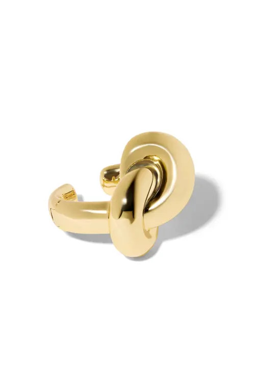Jennifer Fisher Knot Cuff Bracelet in Yellow Gold at Nordstrom, Size Small | Nordstrom