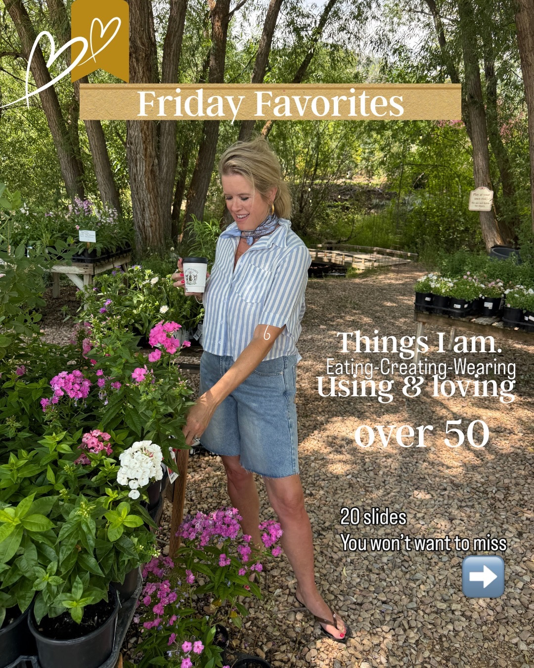 🤍Friday Favorites 🤍

20 Slides full of….⬇️
Things I am ..
Eating-Creating-Wearing 
Using & loving 

Over 50 
Outfit inspo- lifestyle- clean beauty- Flowers-recipes- garden- bags,  shoes and shorts

Clean beauty ⬇️

-Nakery beauty  rapid tan lotion fax & body professional strength color vitality complex instant- steal free- no fragrance- nourishing
-beach glow balm 
 
Beekman 1802 bloom cream 
Daily moisturizer hydrantant with goat milk & milk probiotics -
Strengthen the skins barrier 

Beekman 1802 mushroom milk brightening & entergizing eye cream helps dark circless dull skin - reduces dark circles & puffiness 
For brighter eyes and healthy dewy skin 

No make up make up - no make up foundation with flex made technology- creamy make up 



Foundation brush 

SOSHE - peptide lengthening mascara in black 

Denim jorts with frayed hem

Jelly kitten heels 

Jelly tortoiseshell tote with phone case 

Fleur de salt 

Spanx⚠️  
-Strapless Spanx one piece swim suit - holds you in comfortable 
- denim tank flattering and comfortable lightweight 
-Linen shorts in navy 
All tts 

save ⚠️ 15% with code Deardarcyxspanx 

-Jelly 2 buckle tortoiseshell slide with cushion soul 
 
-

#LTKOver40 #LTKSaleAlert #LTKootd
