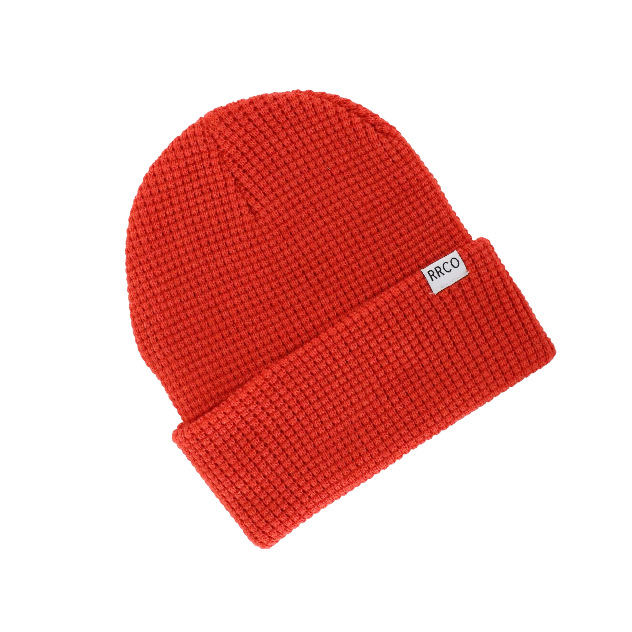 Waffle Beanie - Scarlet | Rad River Co.