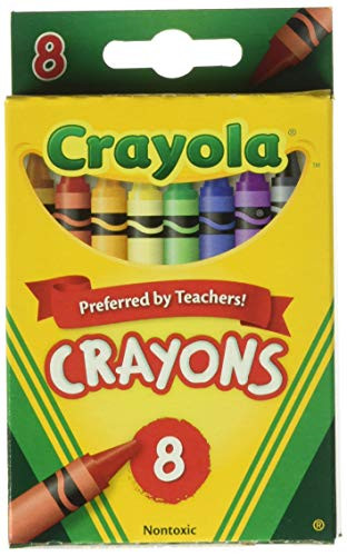 Crayola Crayons 8 in a Box (Pack of 12) 96 Crayons Total | Amazon (US)