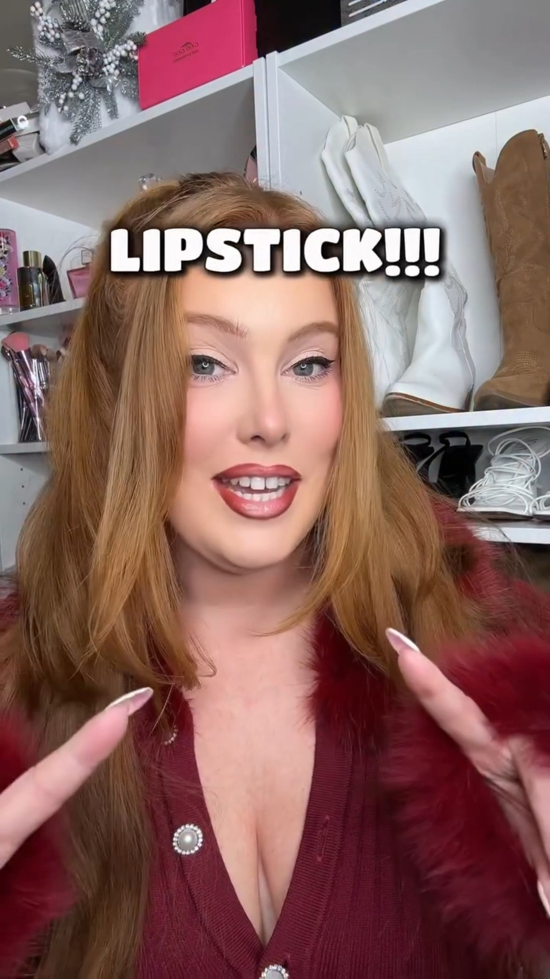 All MAC Products used👇🏽 
✨ Cork Lip Liner
✨ Ruby Woo Lipstick
✨ Fleshpot Lipstick
✨ Blanc Type Eyeshadow
✨ Clear Lipglass

#lipcombo #makeuptutorial #lipstick #redlipstick

#LTKBeauty #LTKgrwm