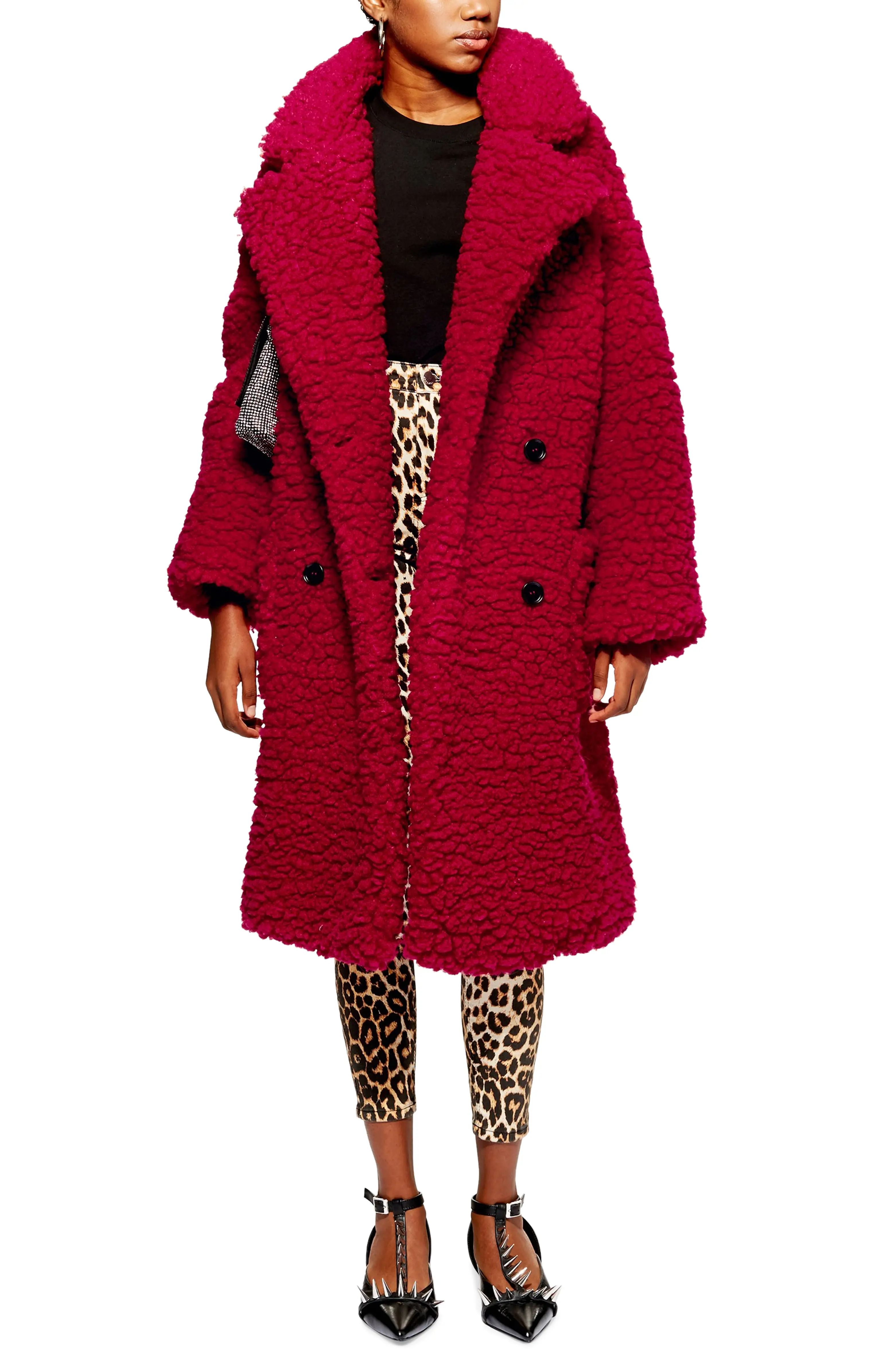 Big Borg Faux Fur Long Coat | Nordstrom