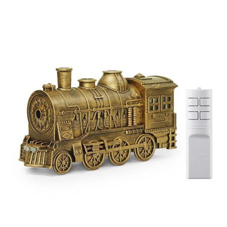 Retro Train Essential Oil Diffuser, 300ml Cool Mist Humidifier with Remote Control, Timer & LED Lights, Christmas Holiday Decor for Bedroom, Office & Home | Walmart (US)