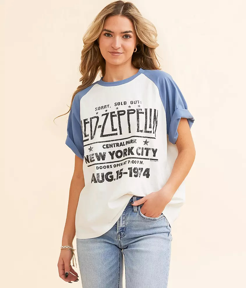 Led Zeppelin Tour Band T-Shirt | Buckle