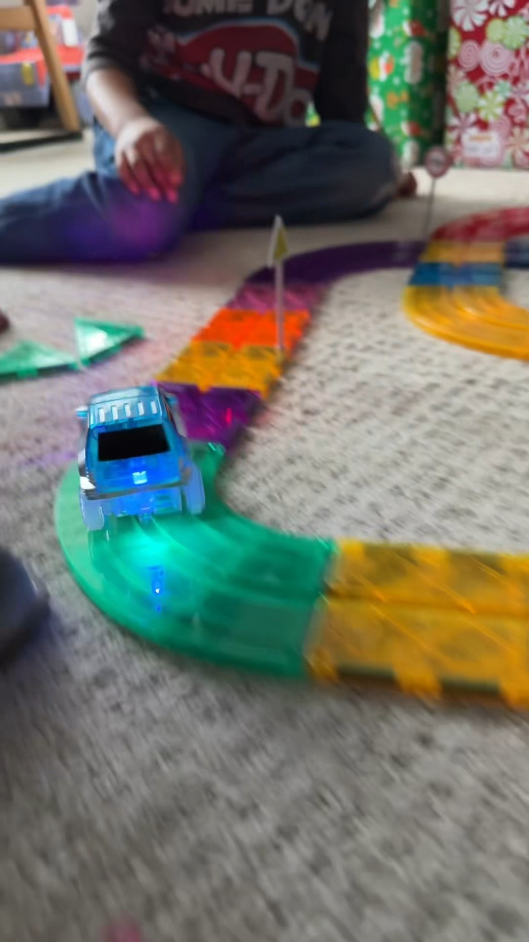 #Magnatiles with cars that can drive on the tracks for the win🙌🏽🙌🏽 

#LTKKids #LTKFindsUnder50 #LTKWatchNow