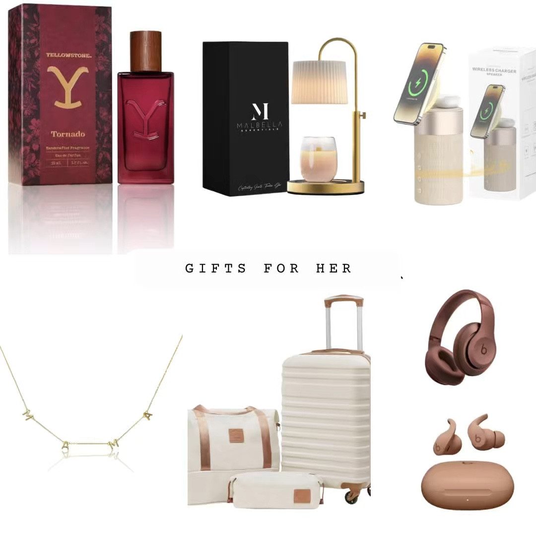 Gift ideas for her!! 

Mom gifts | girlfriend gifts | women gifts| gifts she will love | best sellers | gift guide | Christmas gift ideas

#LTKGiftGuide #LTKWatchNow #LTKHoliday