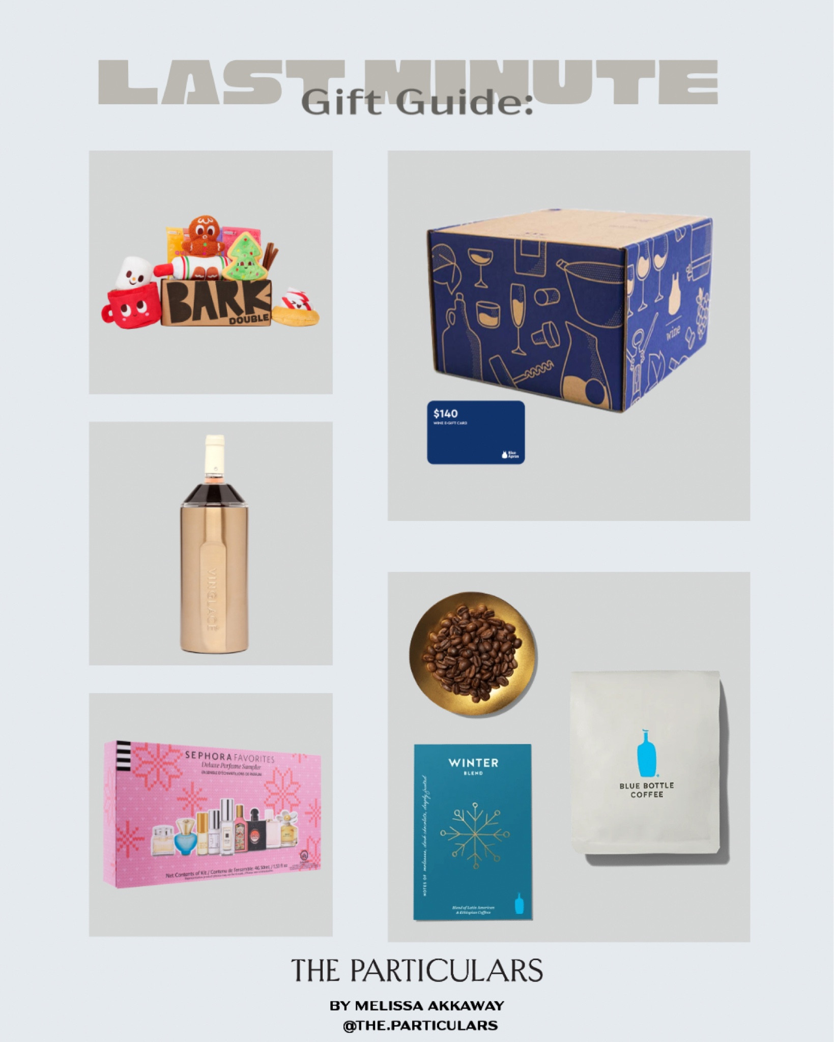 Last minute gift guide part two! 

Holiday gifts, Christmas gifts, gift ideas, holiday inspo, gifts for him, gifts for her, gifts for anyone, coffee gives, wine gifts, dog gifts

#LTKHoliday #LTKSeasonal #LTKGiftGuide