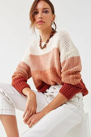 Brushed Colorblock Sweater | Forever 21 (US)