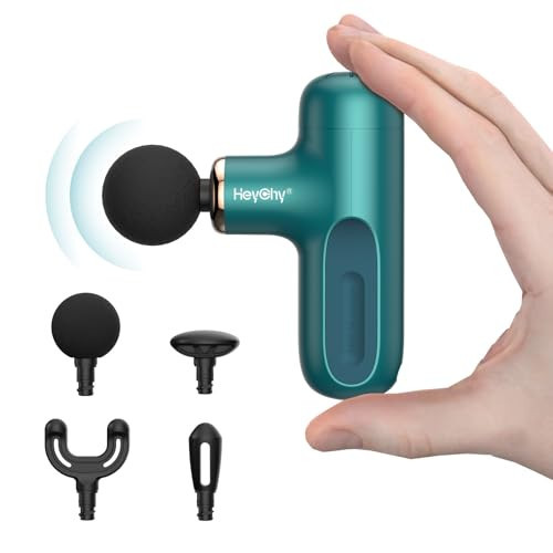 HEYCHY Super Mini Massage Gun, Percussion Deep Tissues Muscle Massager, Compact Sports Travel Massage Gun, Portable Handheld Massager for Office Gifts for Her, Home, Athletes | Amazon (US)