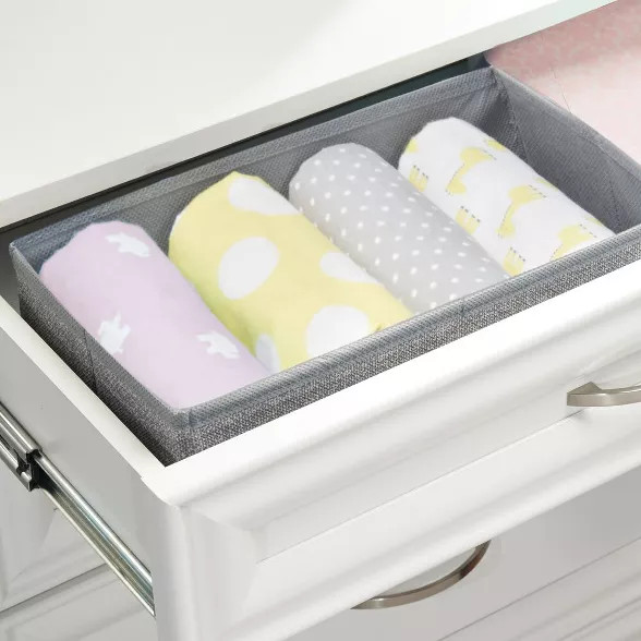 mDesign Kids Fabric Dresser Drawer and Closet Storage Organizer, Set of 4 | Target