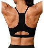 Aoysky Womens Buttery Soft Racerback Sports Bra Padded Strappy Workout Running Yoga Gym Crop Tops... | Amazon (US)
