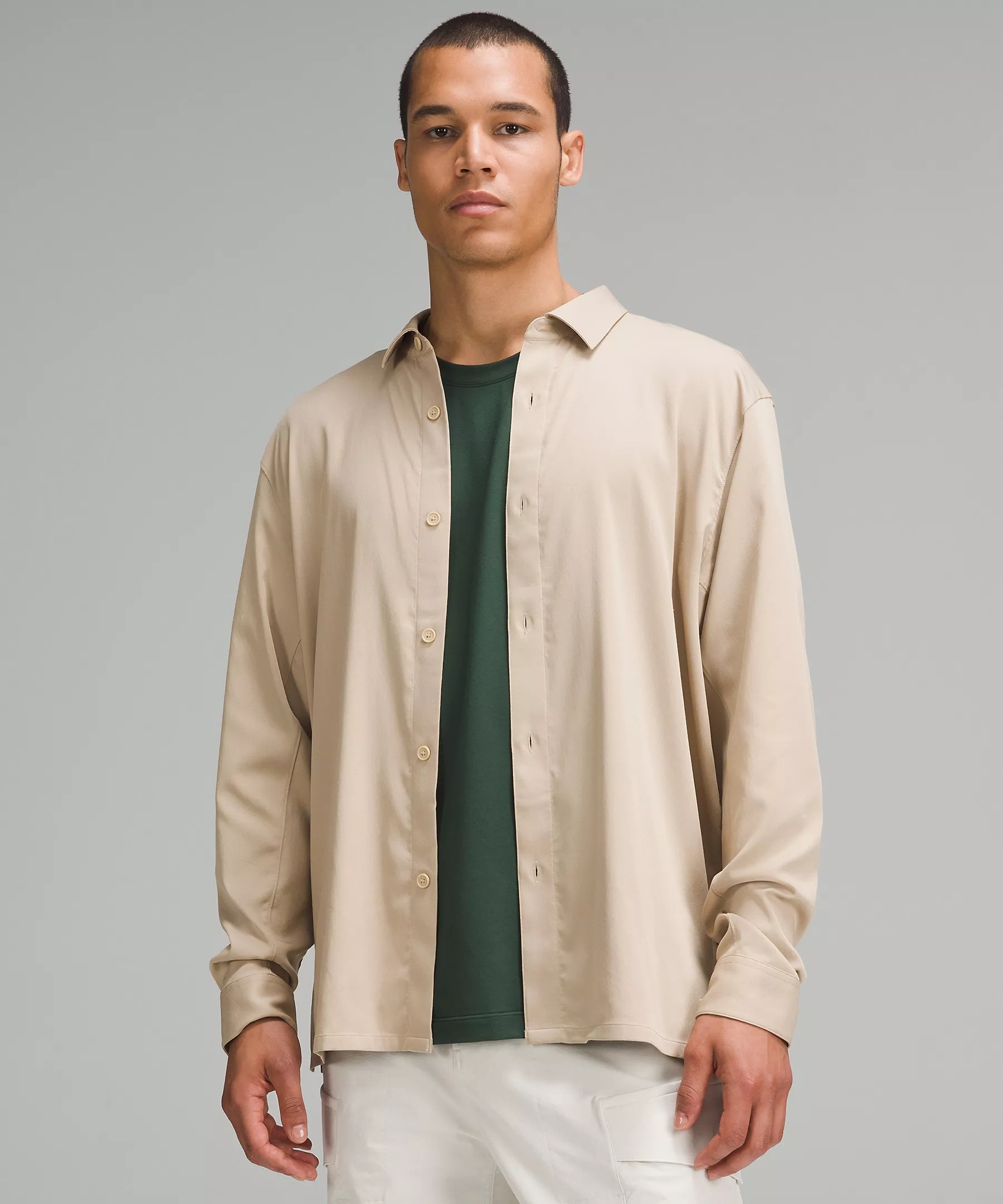 Relaxed-Fit Long-Sleeve Button-Up | Lululemon (US)