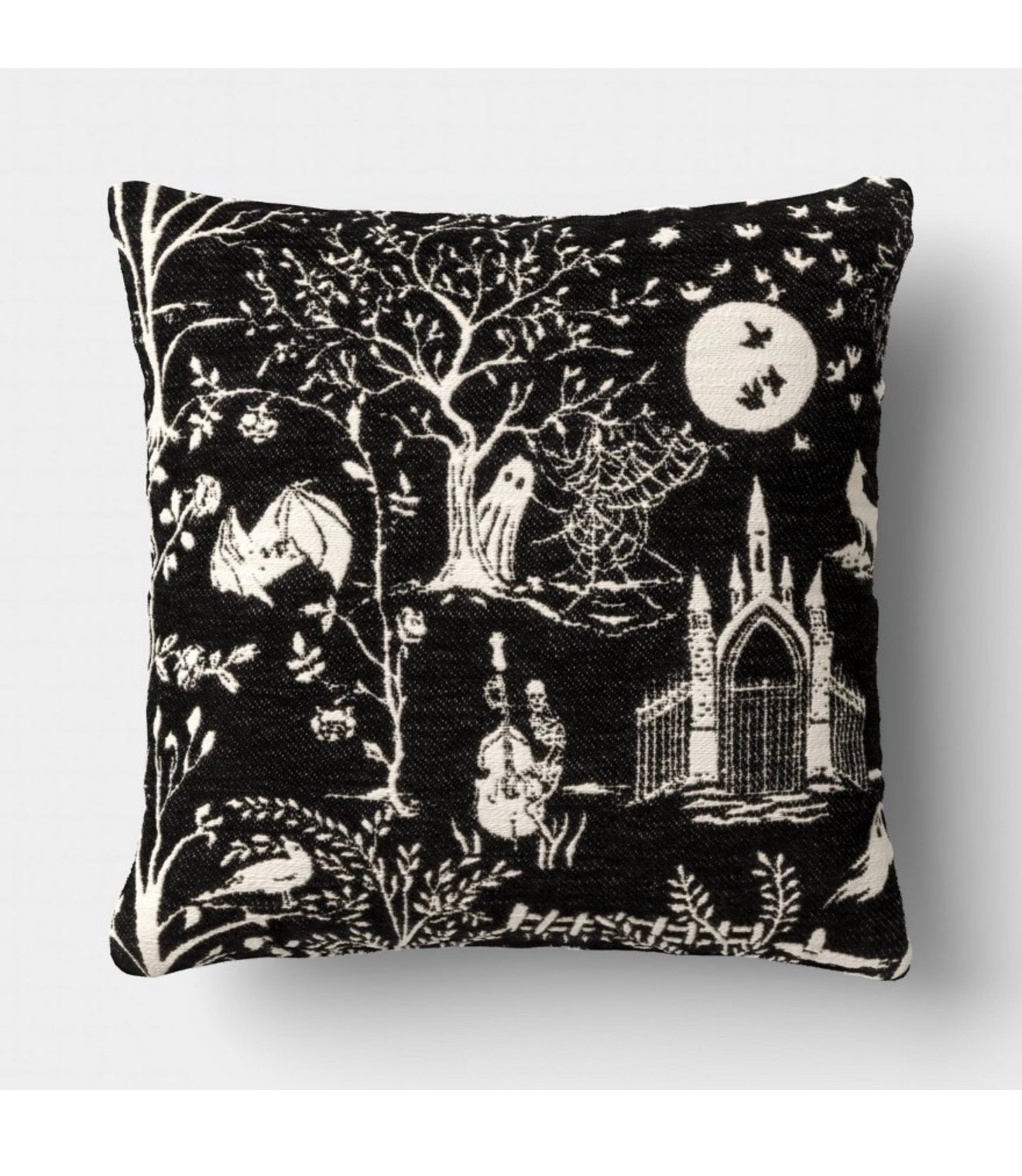 Square Halloween Pillow black/ivory - Threshold

#LTKSeasonal #LTKHome #LTKKids