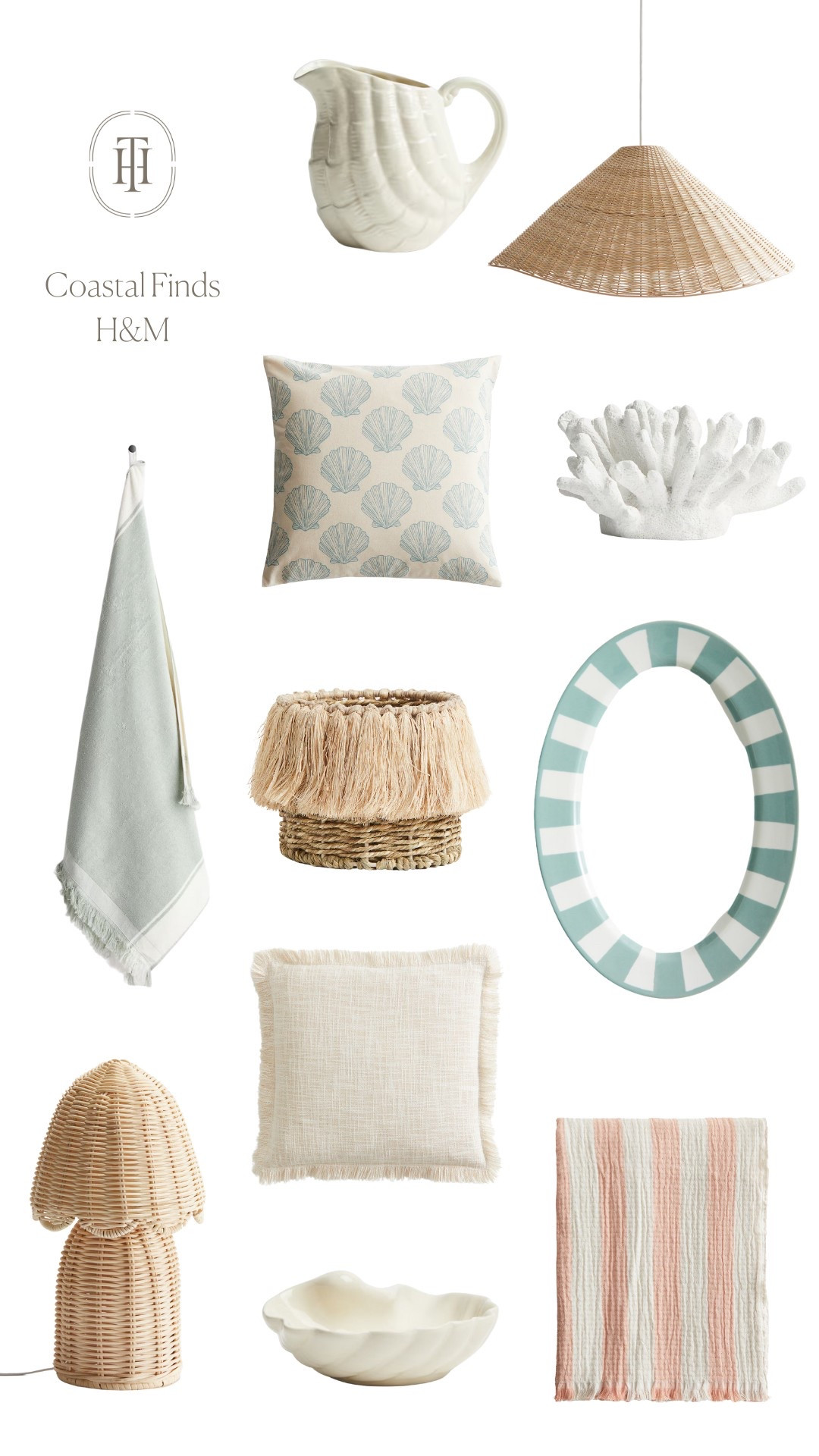 H&M Coastal finds 

#LTKHome