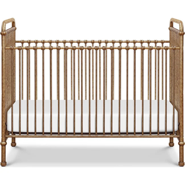 Namesake | Abigail 3-in-1 Convertible Crib, Vintage Gold | Maisonette | Maisonette