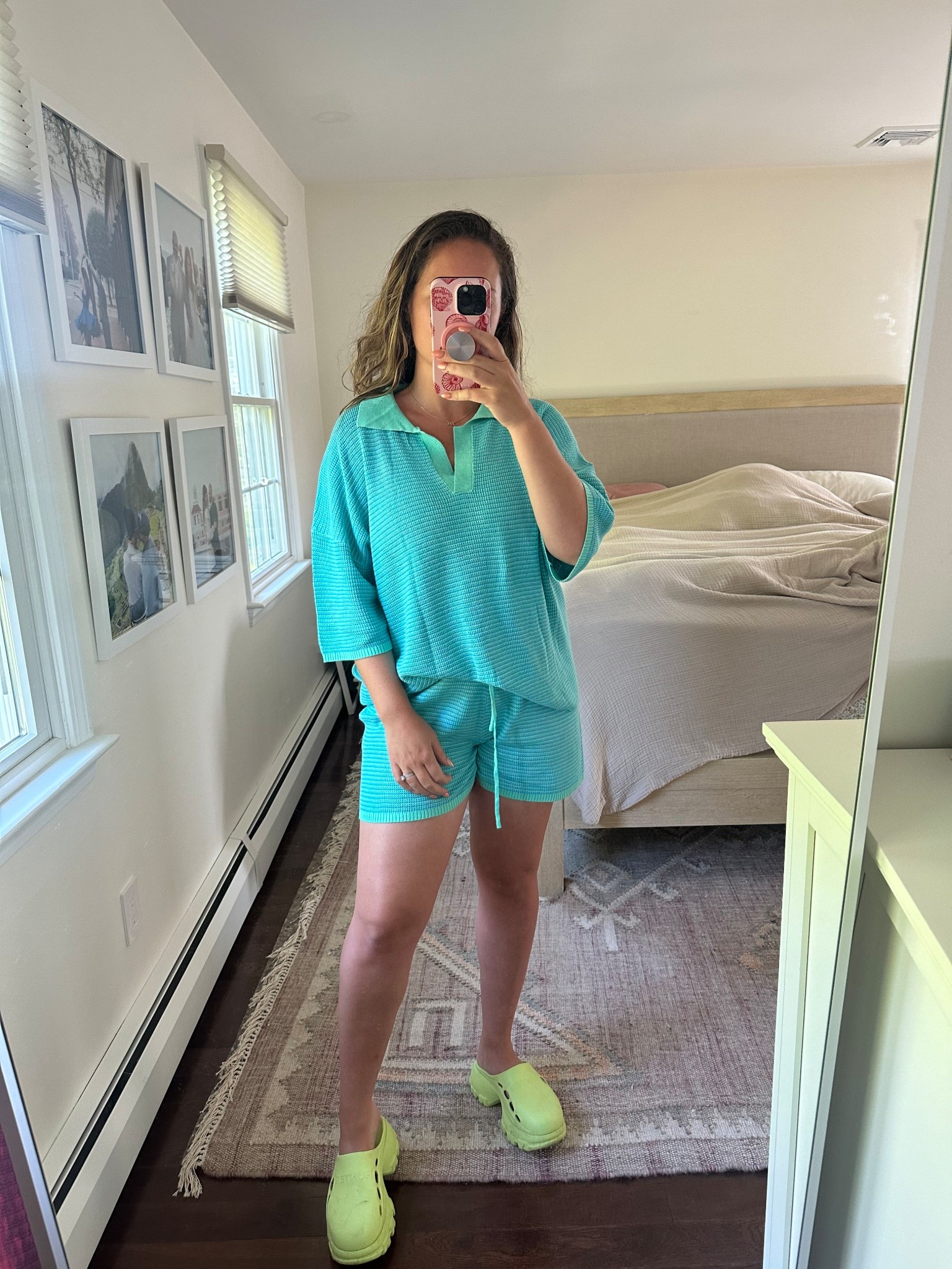 Ordered a L in the set 🩵💚
Shoes are TTS

#LTKSeasonal #LTKHome #LTKFindsUnder50