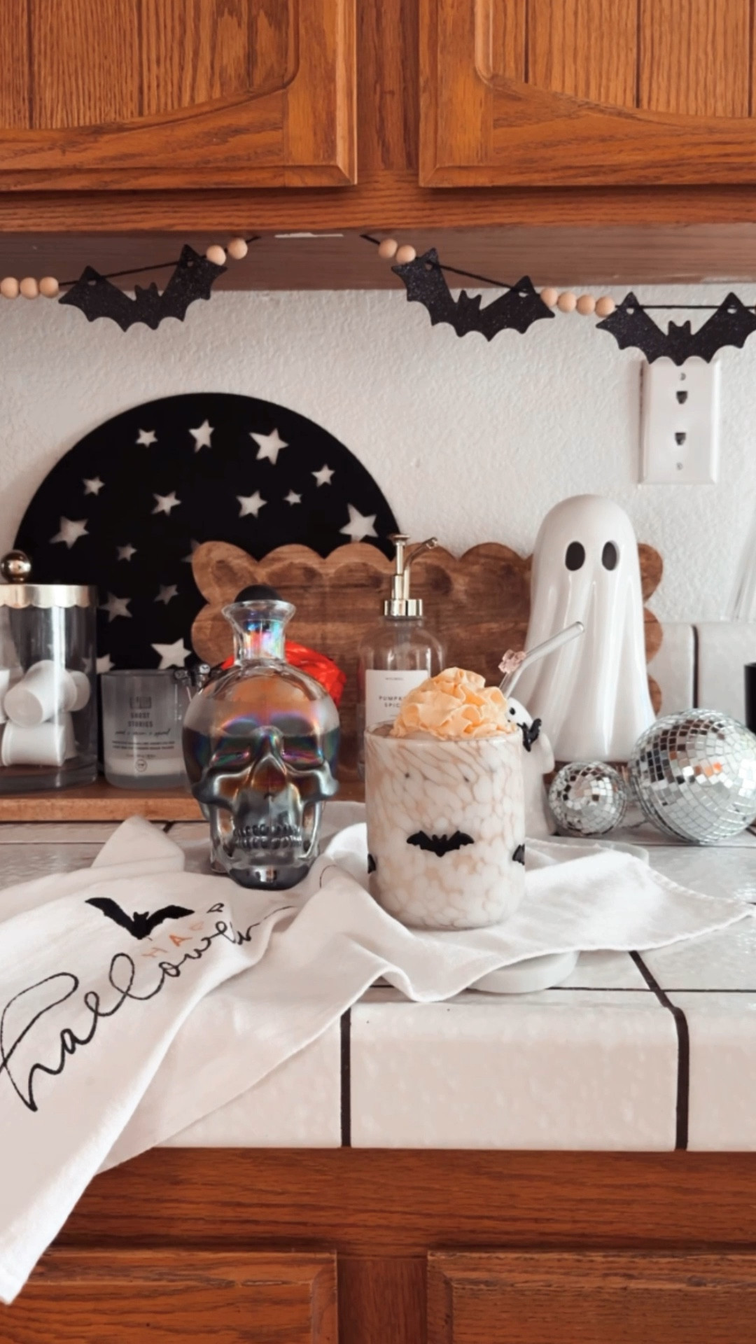 { bat icon juice glass ❥

also linking some cutesy pieces on sale rn. 

Anthropologie Home Sale . Halloween at Anthropologie } 

#LTKHome #LTKHalloween #LTKSaleAlert