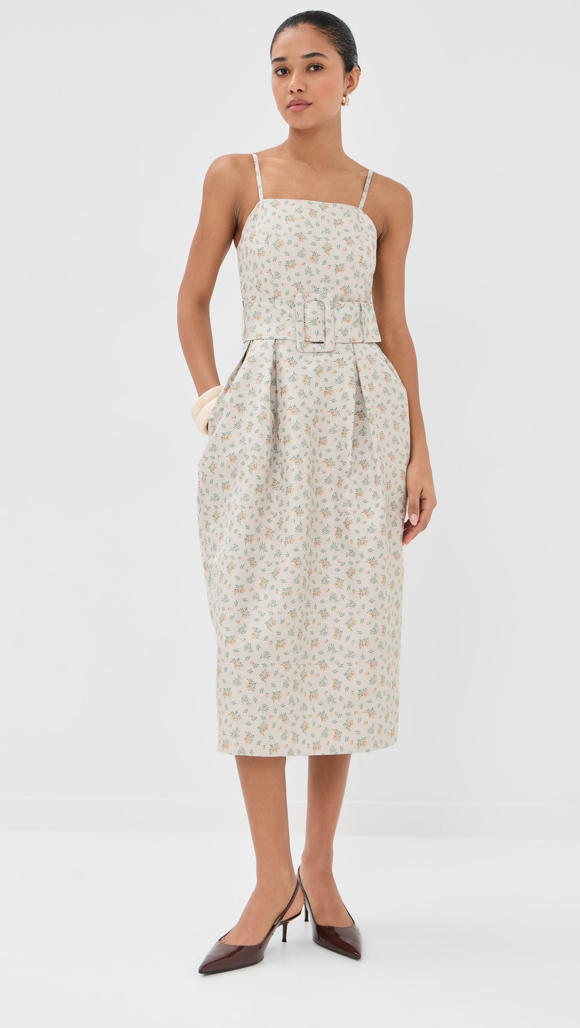 Artichoke Dress with Belt | Shopbop