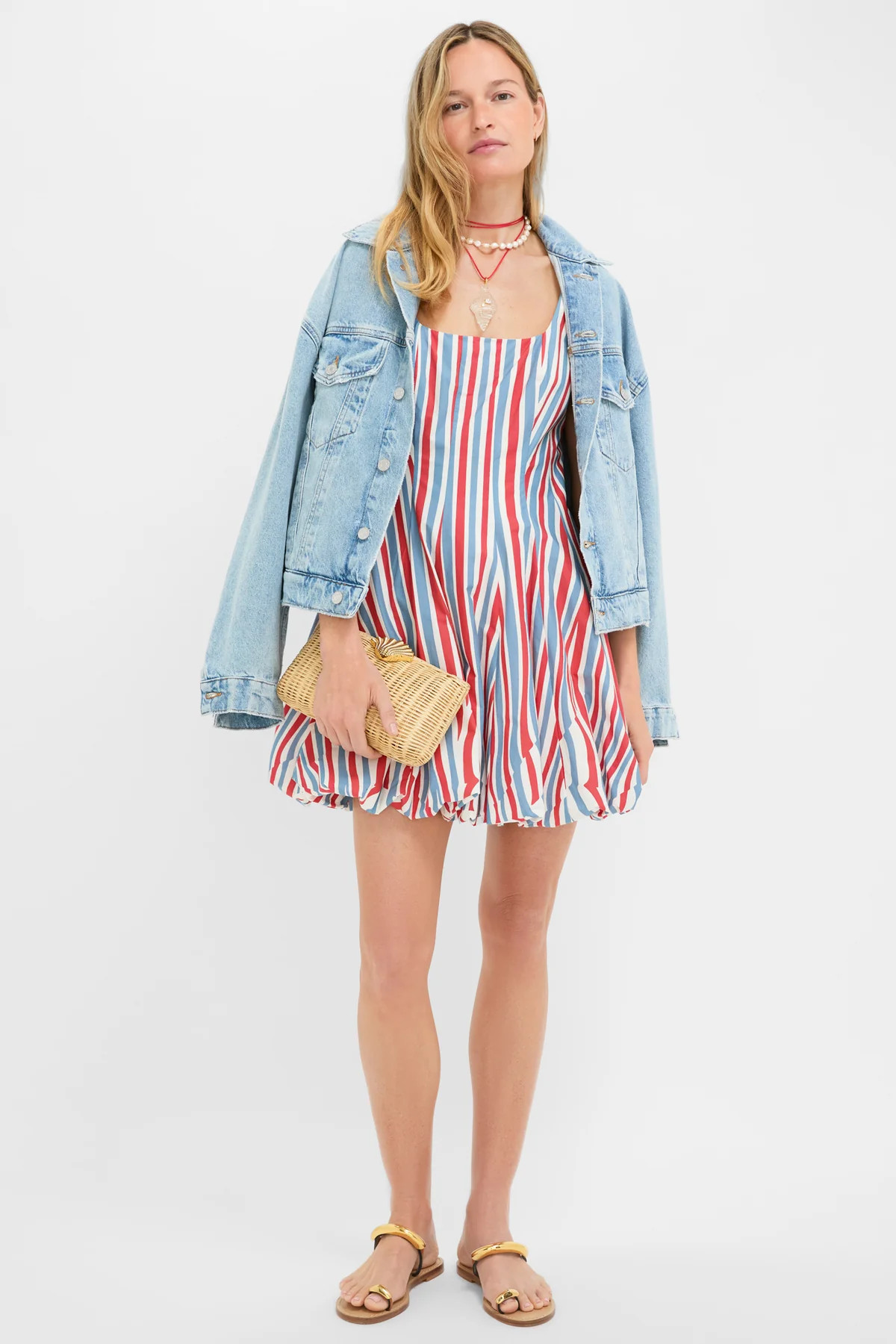 Americana Stripe Sadie Dress | Tuckernuck (US)