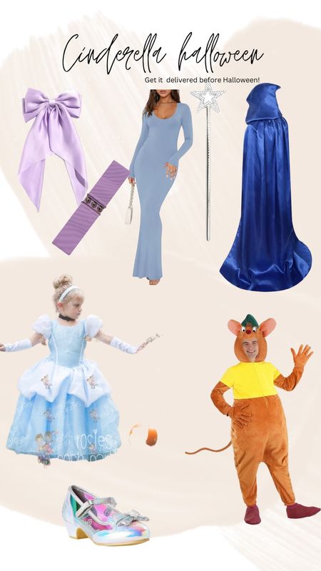 Halloween, costume, cinderella, Elsa, Disney, amazon prime, fairy god mother, Gus Gus, family costume

#LTKfamily #LTKHalloween #LTKHoliday