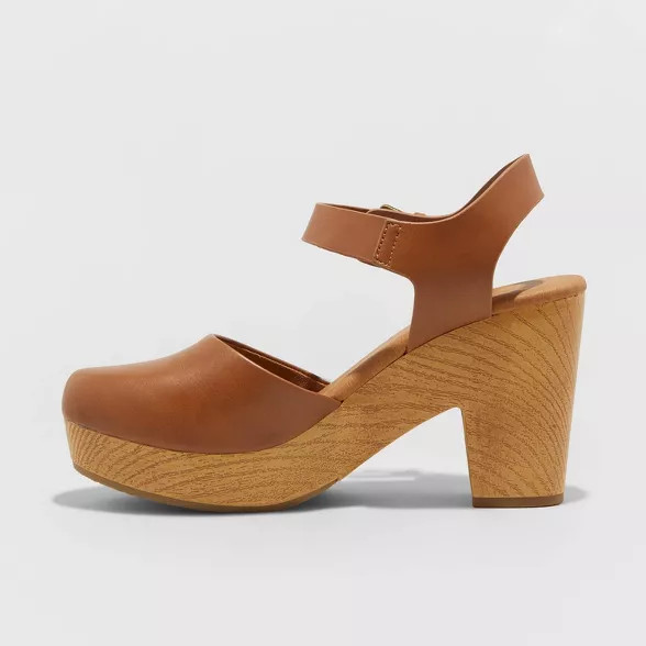 Women's Marcia Heeled Clog Heels - Universal Thread™ | Target