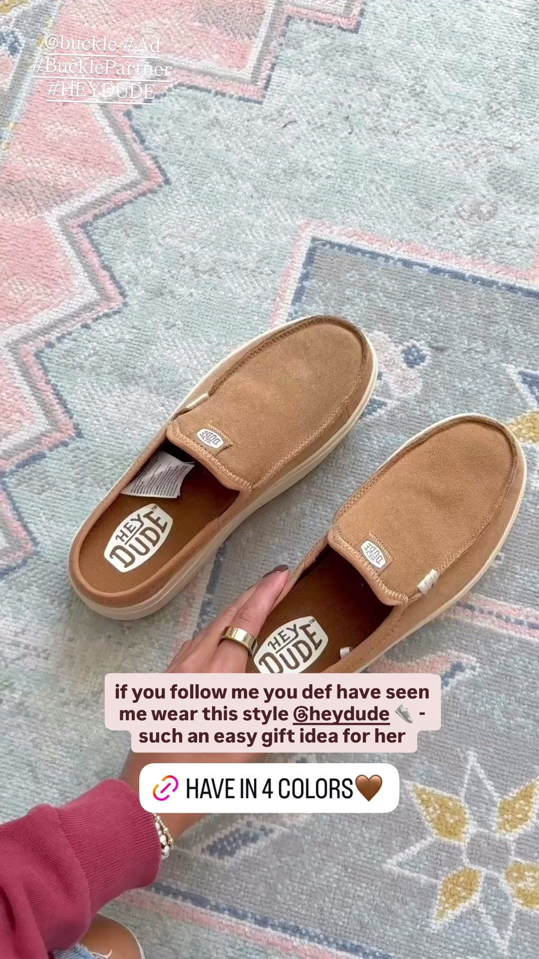 the best Hey Dude x Buckle Austin lift platform shoes. So comfy for everyday and run true to size 👟