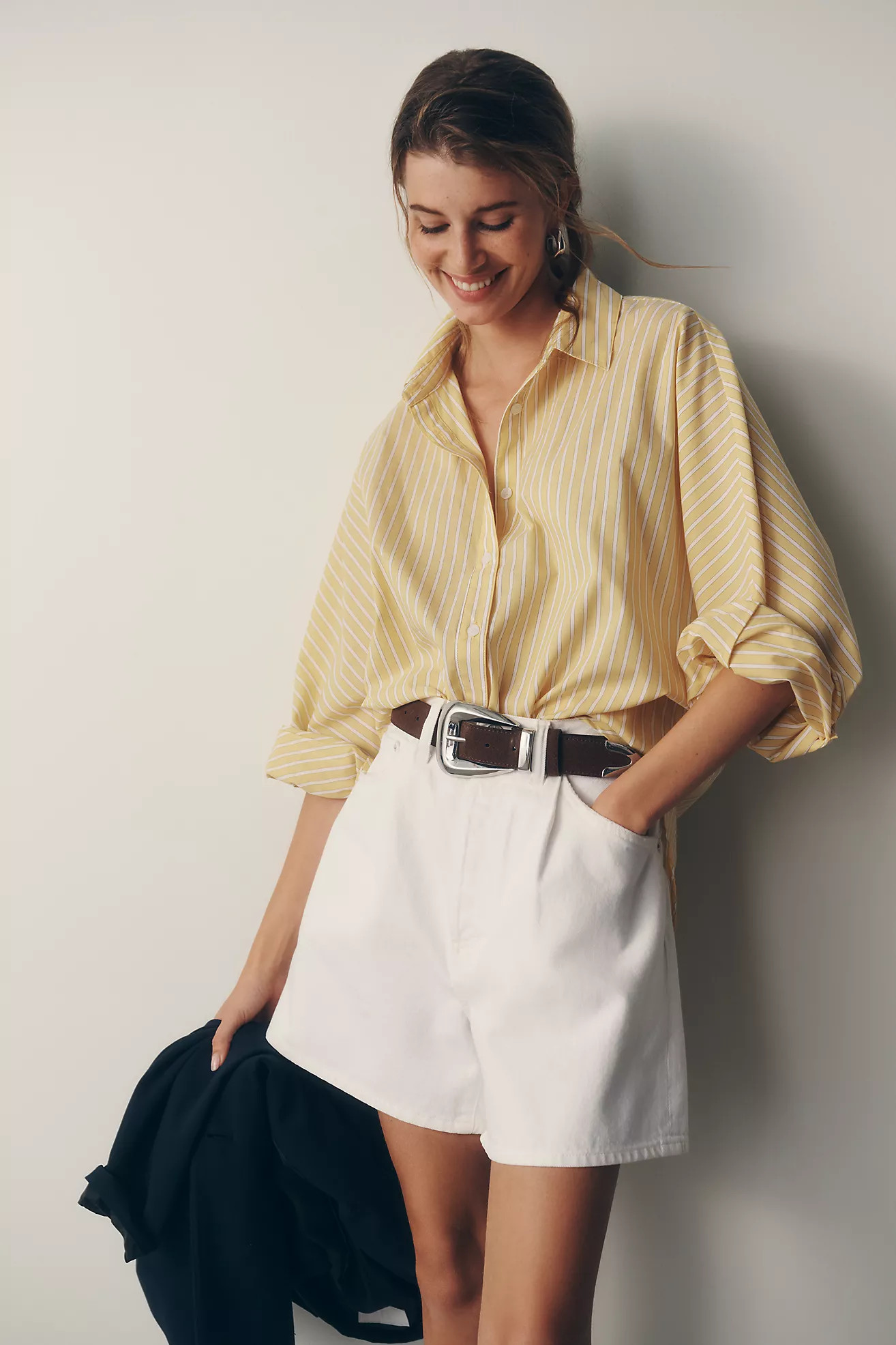Sunday in Brooklyn 100% Cotton Batwing Buttondown Shirt | Anthropologie (US)