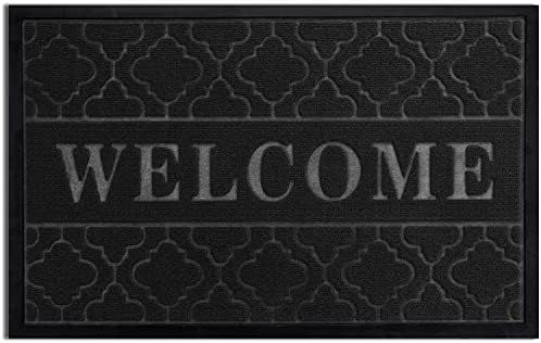 Yimobra Welcome Door Mats Outdoor, Heavy Duty Durable Front Door Mat for Home Entrance, Garage an... | Amazon (US)