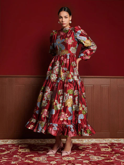 DREAM Ruby Jacquard Maxi Dress | Sister Jane (UK)