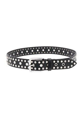 Isabel Marant Rica Studded Belt in Black | FWRD 