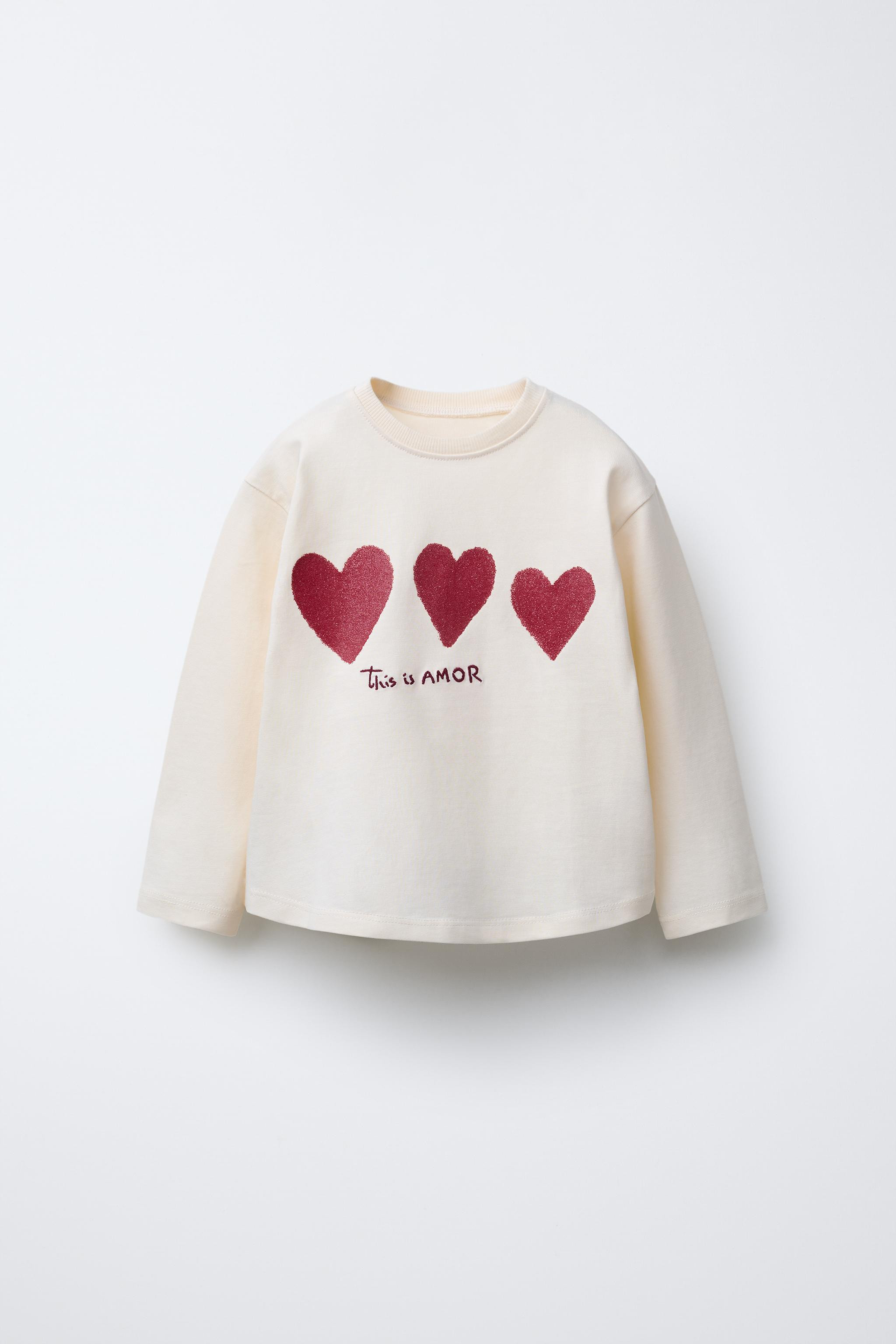 PRINTED SPARKLY T-SHIRT | Zara US