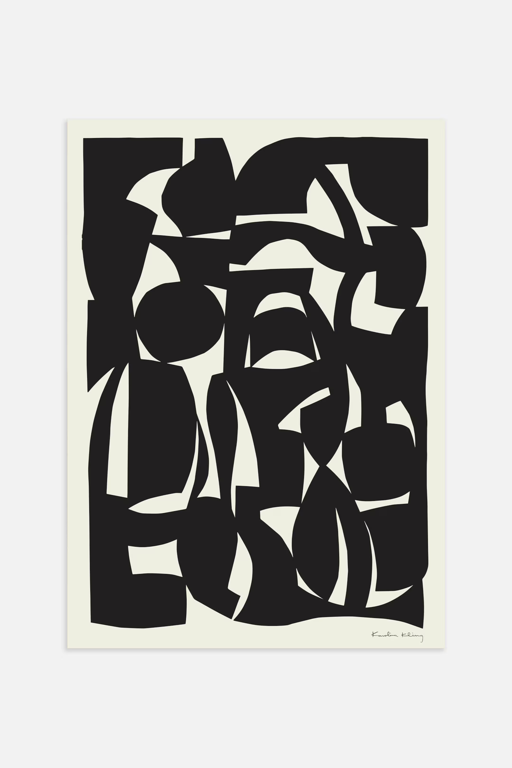 Shape Black Poster | H&M (FR, IT, ES, PT, BE)