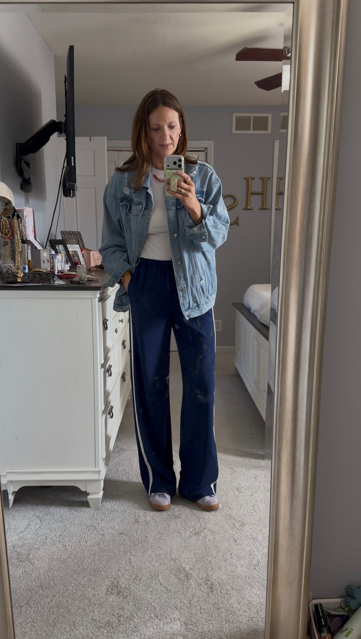 Another fun track pant when you don’t want to wear leggings but you want to be comfortable! @Target 

#LTKOver40 #LTKootd #LTKSaleAlert