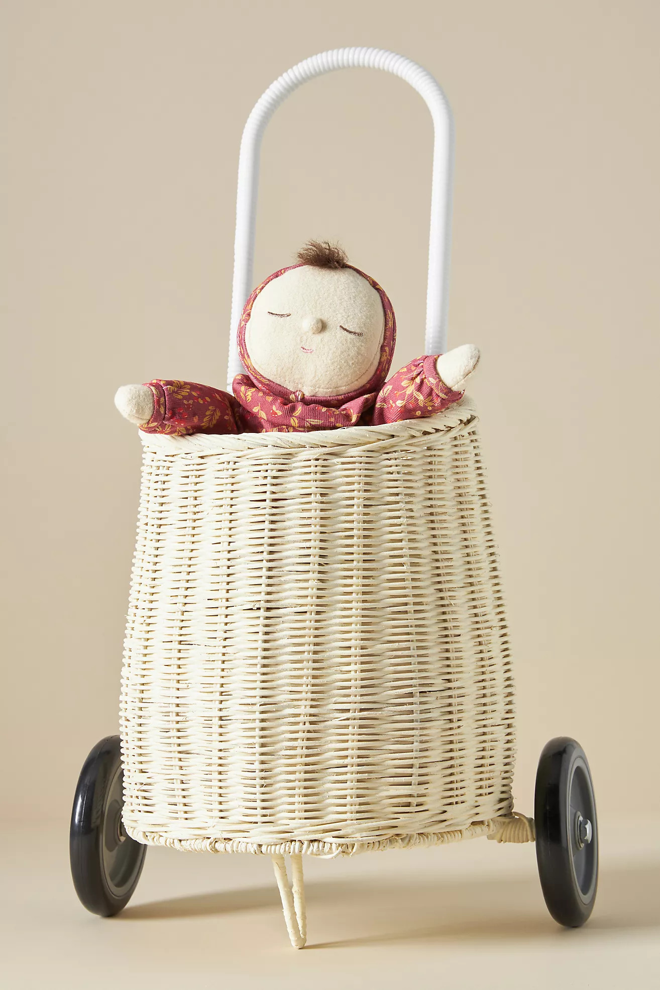 Olli Ella Wicker Luggy Basket | Anthropologie (US)