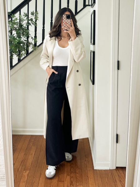 Elevated casual
Spring capsule outfit with a trench coat
Trench coat under $90 (size small)


#LTKfindsunder50 #LTKstyletip #LTKfindsunder100