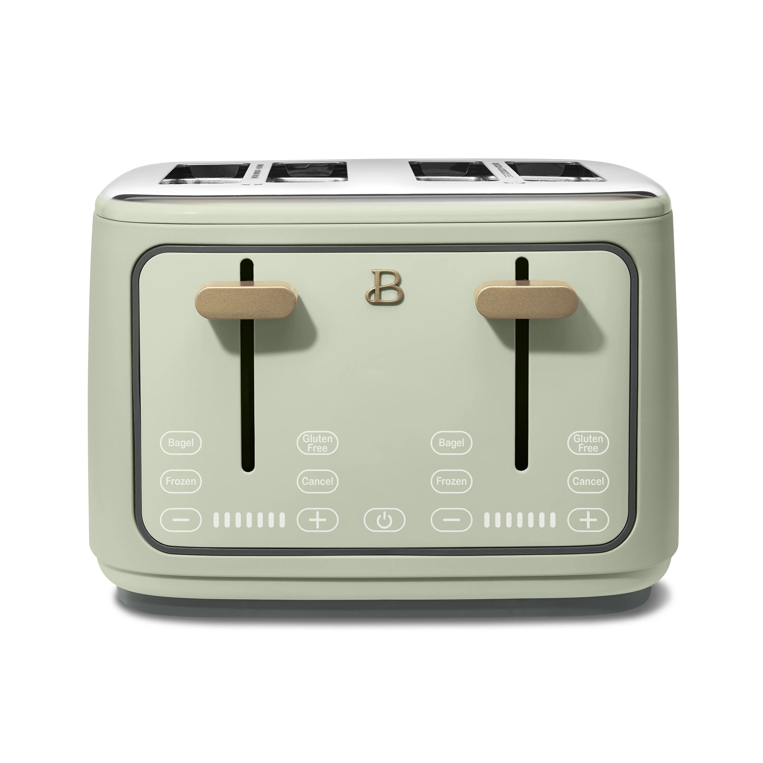 Beautiful 4 Slice Toaster, Sage Green by Drew Barrymore - Walmart.com | Walmart (US)