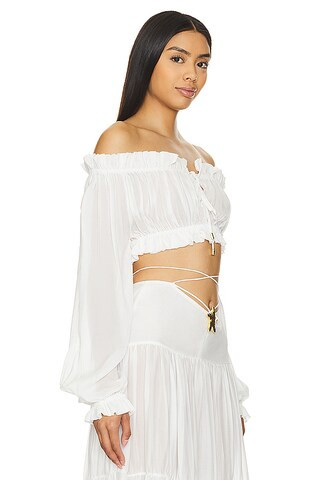 Ipanema Top in Pearl | Revolve Clothing (Global)