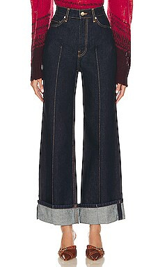 Ulla Johnson The Genevieve Jean in Tigris Rigid Wash from Revolve.com | Revolve Clothing (Global)