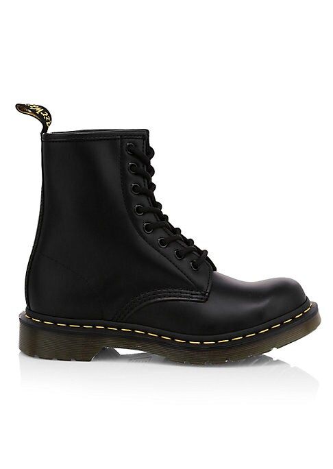 Dr. Martens Women's 1460 Smooth Leather Combat Boots - Black - Size 7 | Saks Fifth Avenue