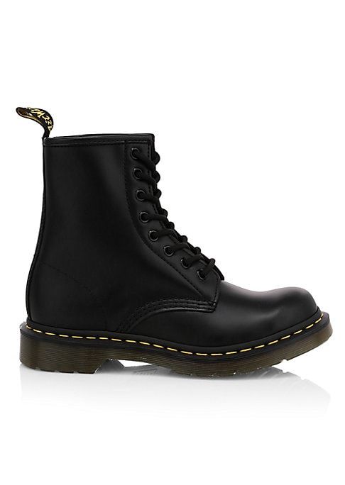 Dr. Martens Women's 1460 Smooth Leather Combat Boots - Black - Size 11 | Saks Fifth Avenue