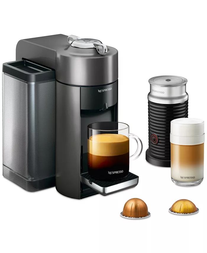 Nespresso by De'Longhi Vertuo Coffee and Espresso Machine with Aeroccino & Reviews - Small Applia... | Macys (US)