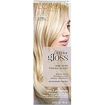 L'Oreal Paris Le Color One Step Hair Toning Gloss, Cool Blonde, 4 Ounce | Amazon (US)